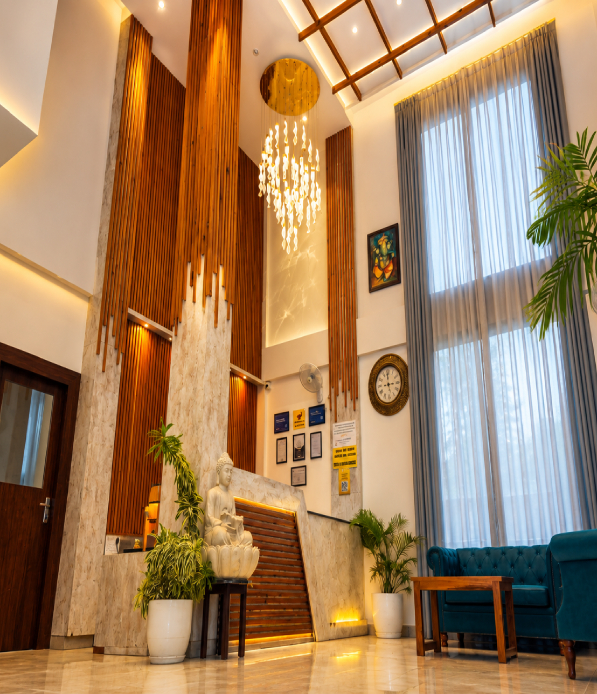 The Abode Dharamshala entrance